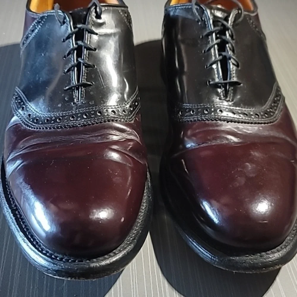 ALLEN EDMONDS 'Sheldon's 2‎ Toned Leather Oxford Men's 11B Great Condition